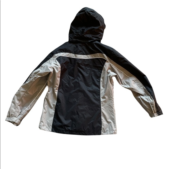 Columbia Women's Interchange Removable Hood Waterproof Jacket, Black, Medium - Picture 4 of 16